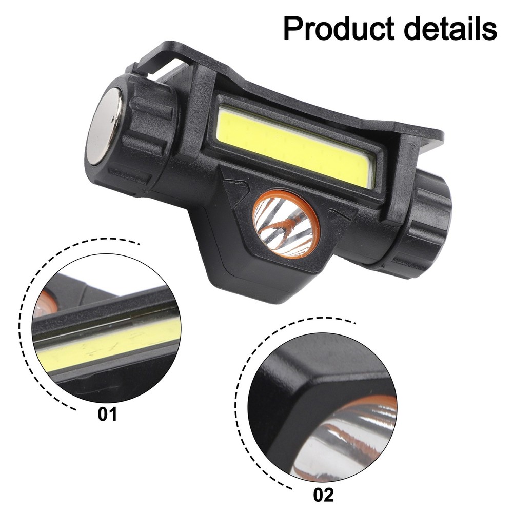 Adjustable Base For Welding Helmet Headlight with Multiple Lighting Modes