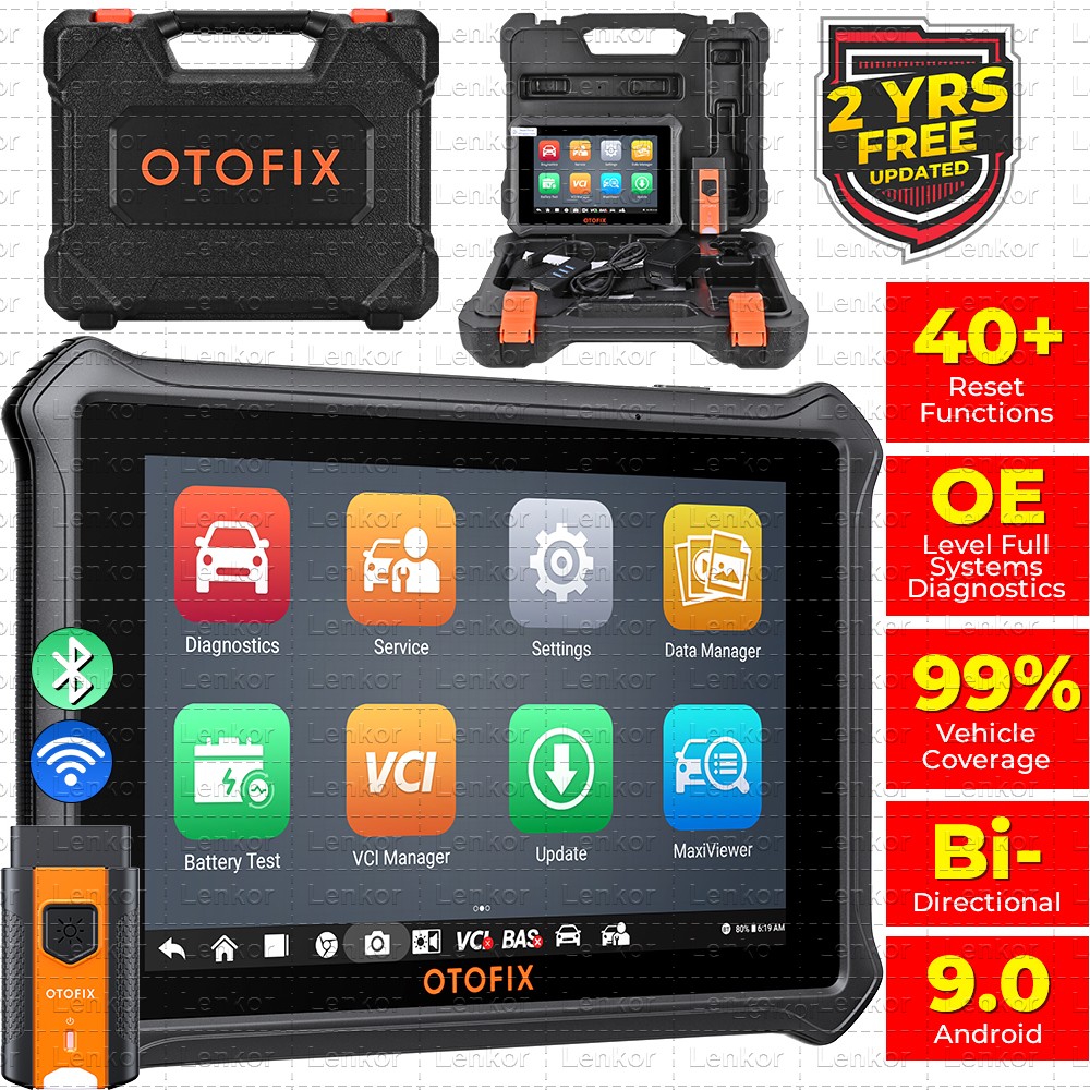 2025 OTOFIX D1 Lite Bidirectional Full System Diagnostic Tool Key Coding Scanner
