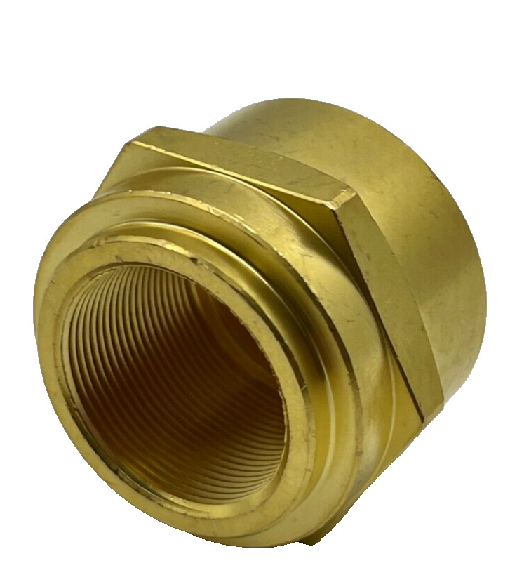 BRASS 1"-24 Springer Top Tree Steering Stem Nut 353b