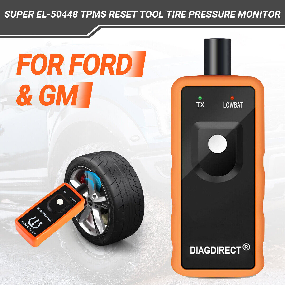 EL-50448 TPMS Relearn Reset Tool for GM Tire Sensor Programming Activation Tool