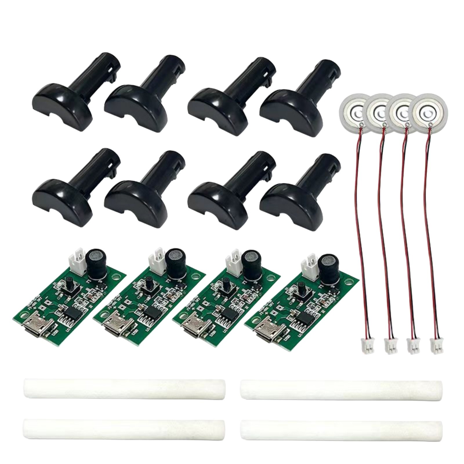 For DIY Humidifier Upgrade 4PCS USB Ultrasonic Fogger Driver Board Set Durable