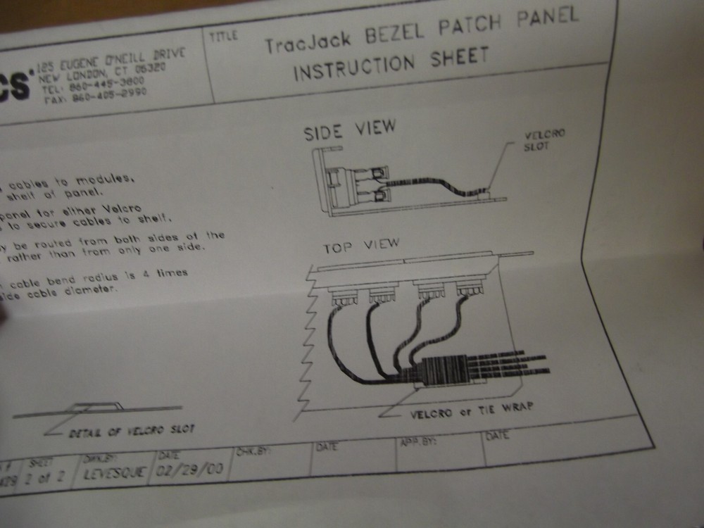 Ortronics OR-401045290 - Ortronics 401045290 TracJack Patch Panel Ki