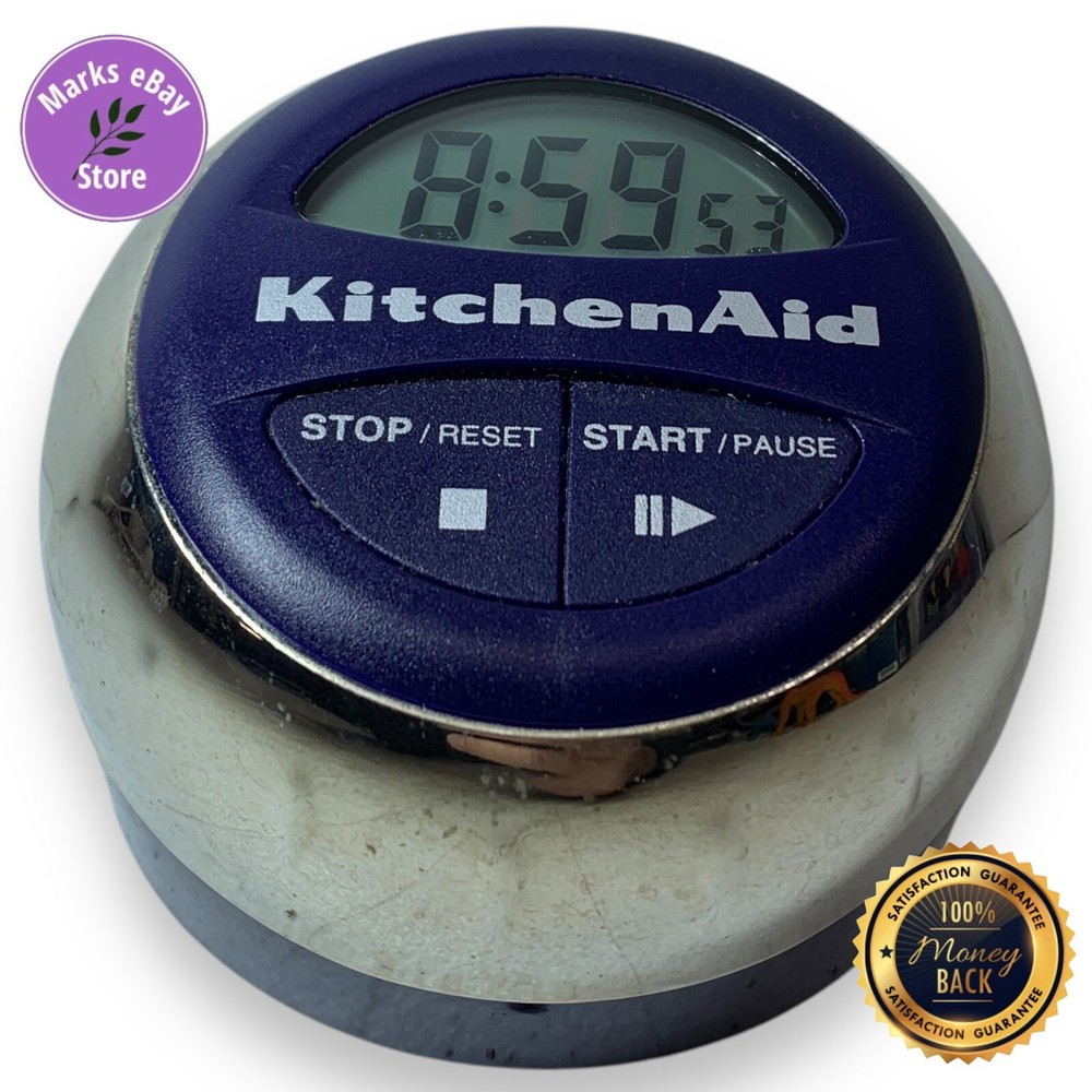 KitchenAid Aid Cooking Navy Blue Digital Timer Kitchen Timer Professional Series
