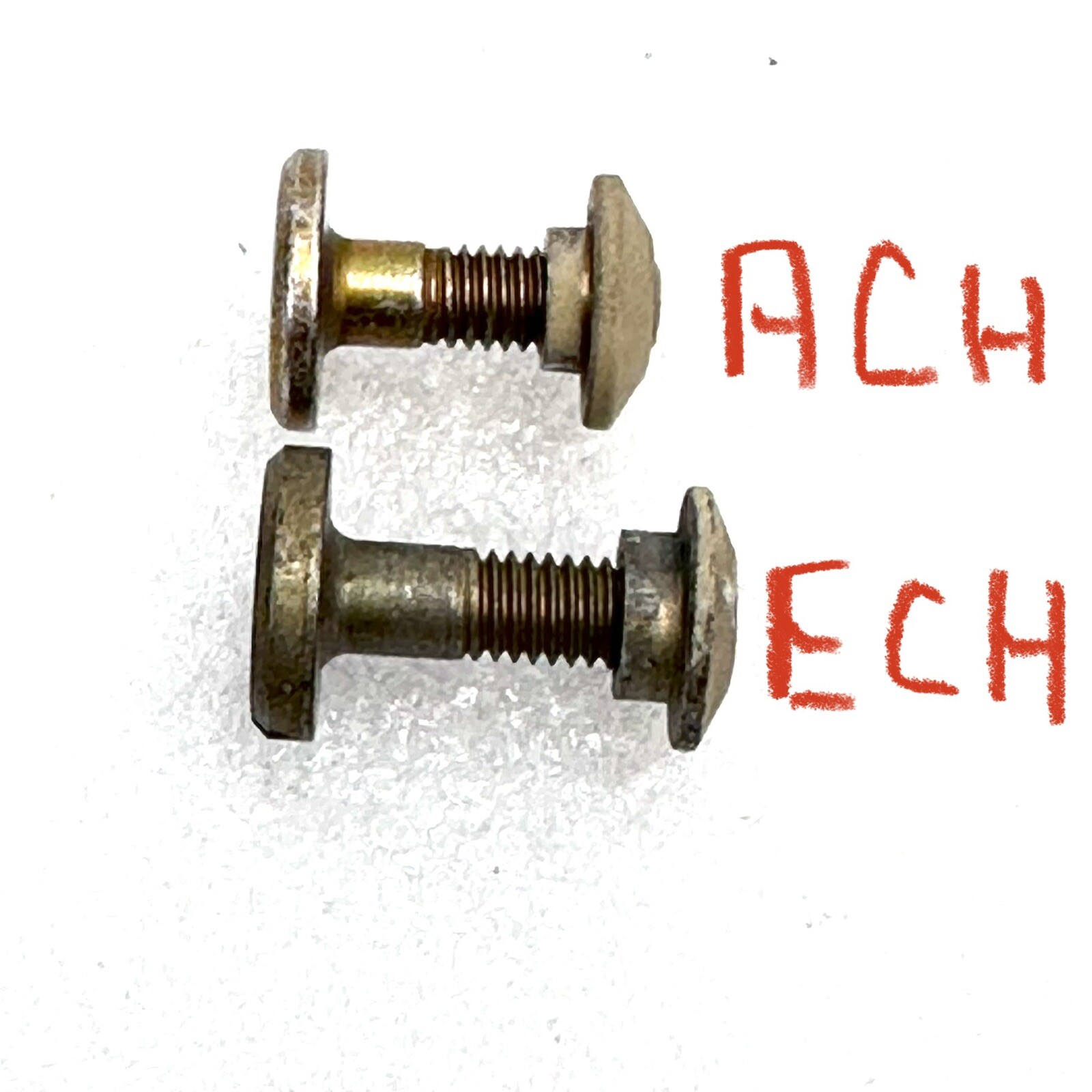 2pk US Army USMC ACH MICH LWH Combat Helmet NVG Mount Ballistic Bolt & Nut Tan