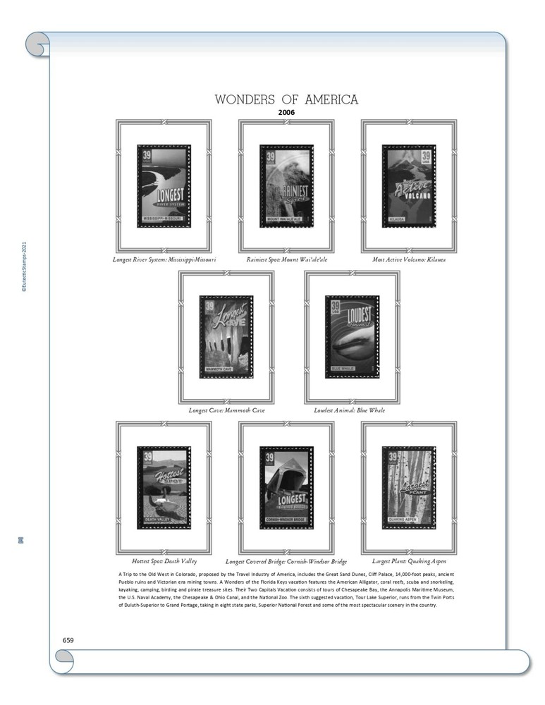 2006 U.S. Commemorative Singles COMPLETE Supplement (White Ace Alternative)