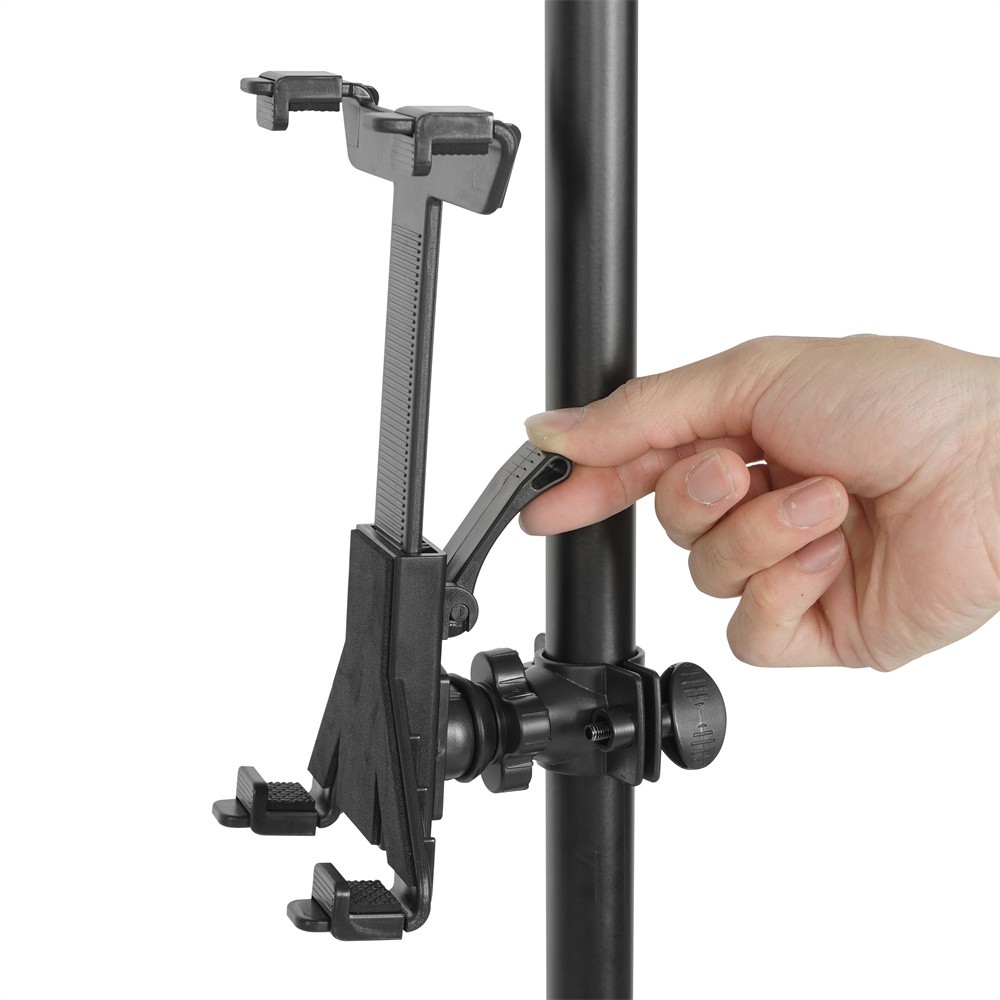 Tablet Mount Holder For Mic Stand Microphone Music Stand iPad iPhone Holder