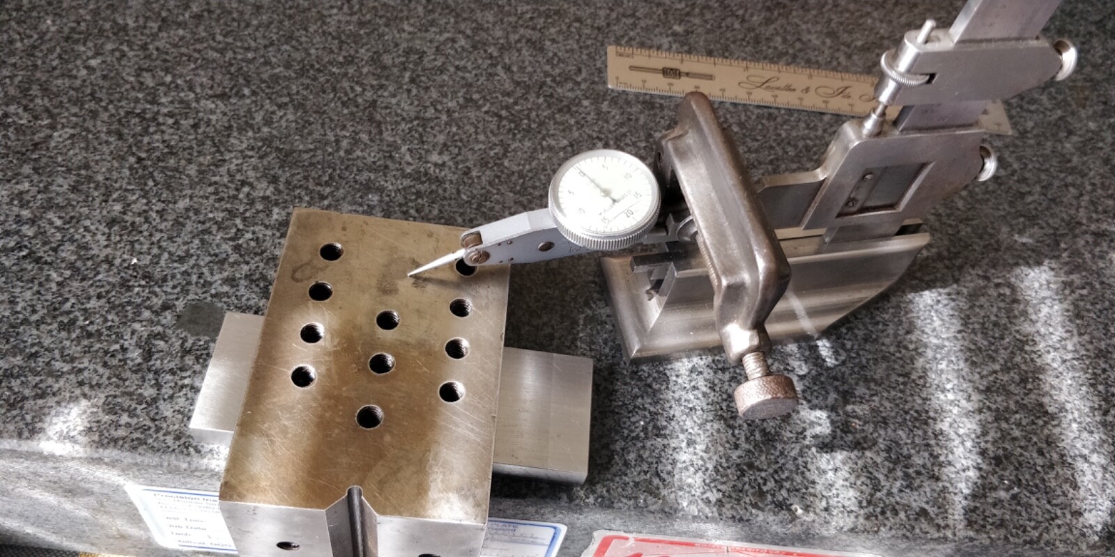 Indicator Inspected ~ Right Angle Plate Machinist Mill Milling Set-Up Fixture