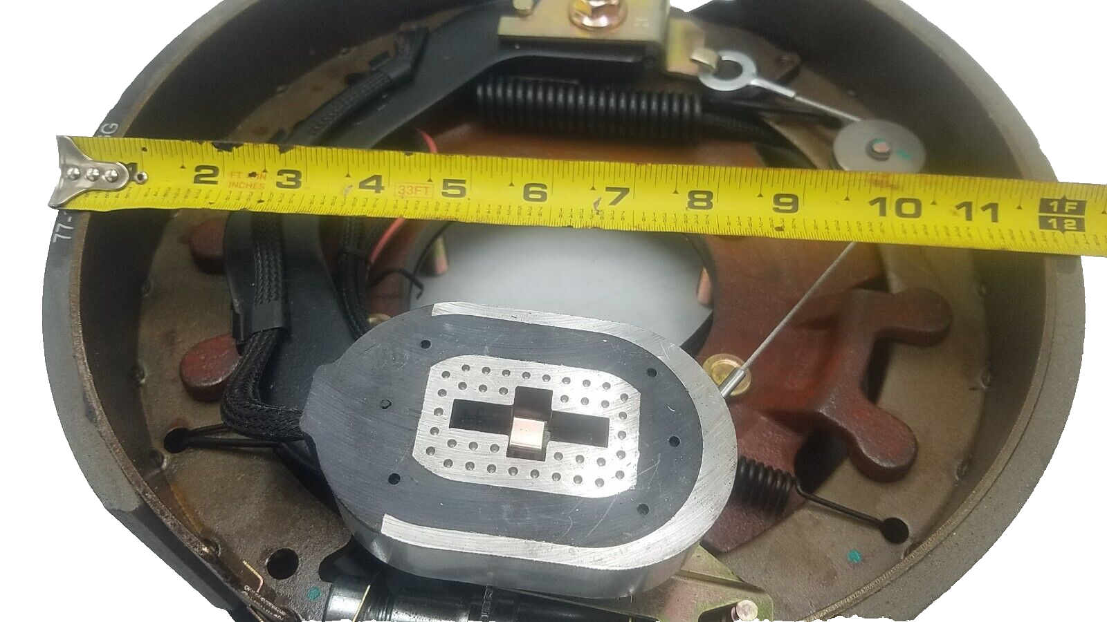 PAIR-Rockwell 10K Electric Trailer Brake 12-1/4" x 3-1/2" 5 Bolt 4738-L+R 10,000