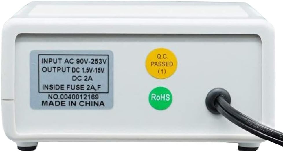 Adjustable DC Power Supply Variable Output &Lab Small Bench Power Supply (1.5~15