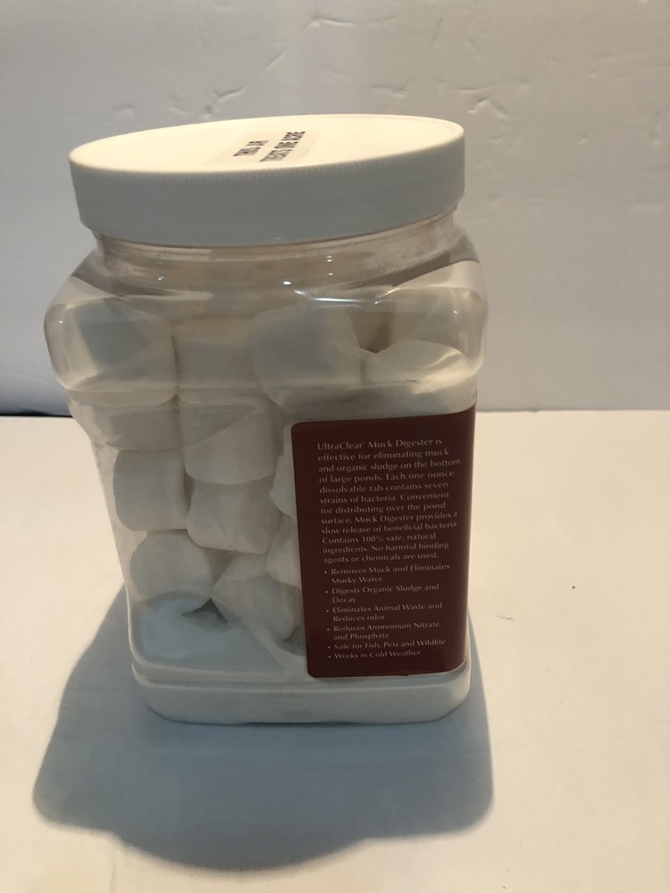 UltraClear Pond Muck Digester 64 Tablets, 4 lbs