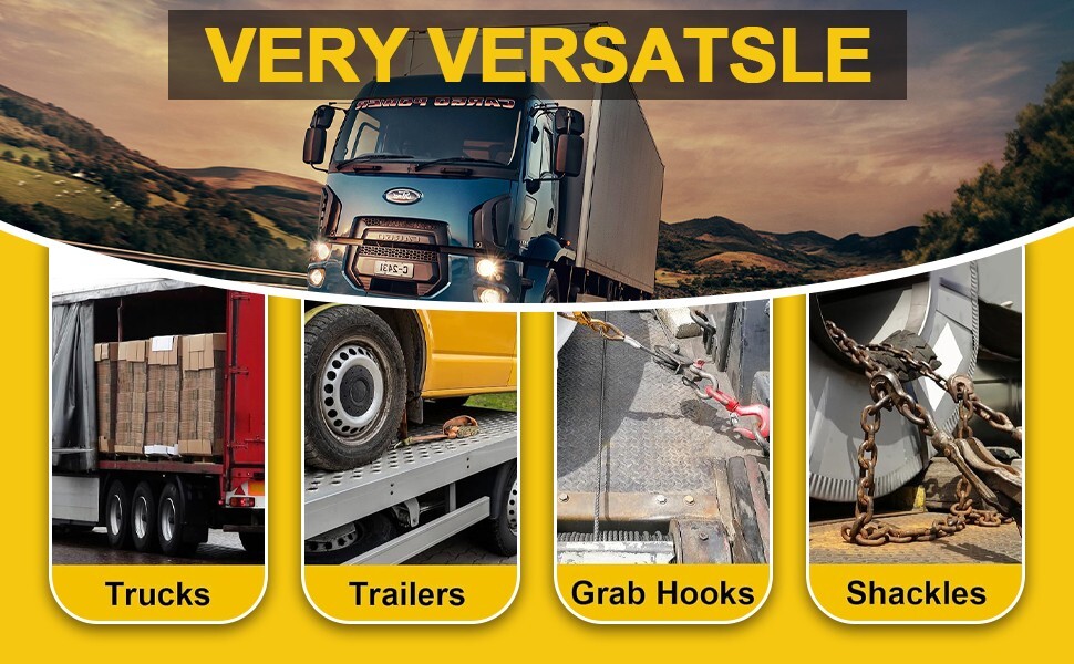 Heavy-Duty Trailer Stake Pocket D Rings with Anti-Loss Cord Stake Pocket