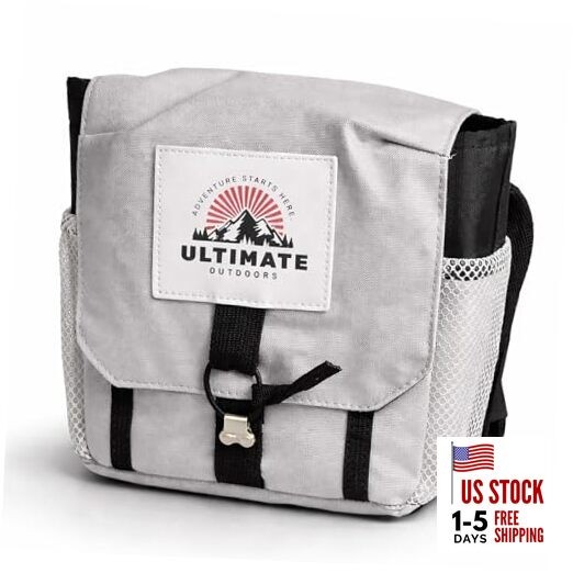 Binocular Harness Bag – Adjustable Chest Pack with Wide Opening, Zip Access,