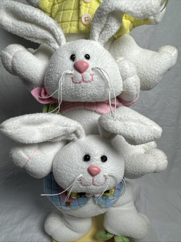 Plush Easter Bunny Table Topper 21” Tall