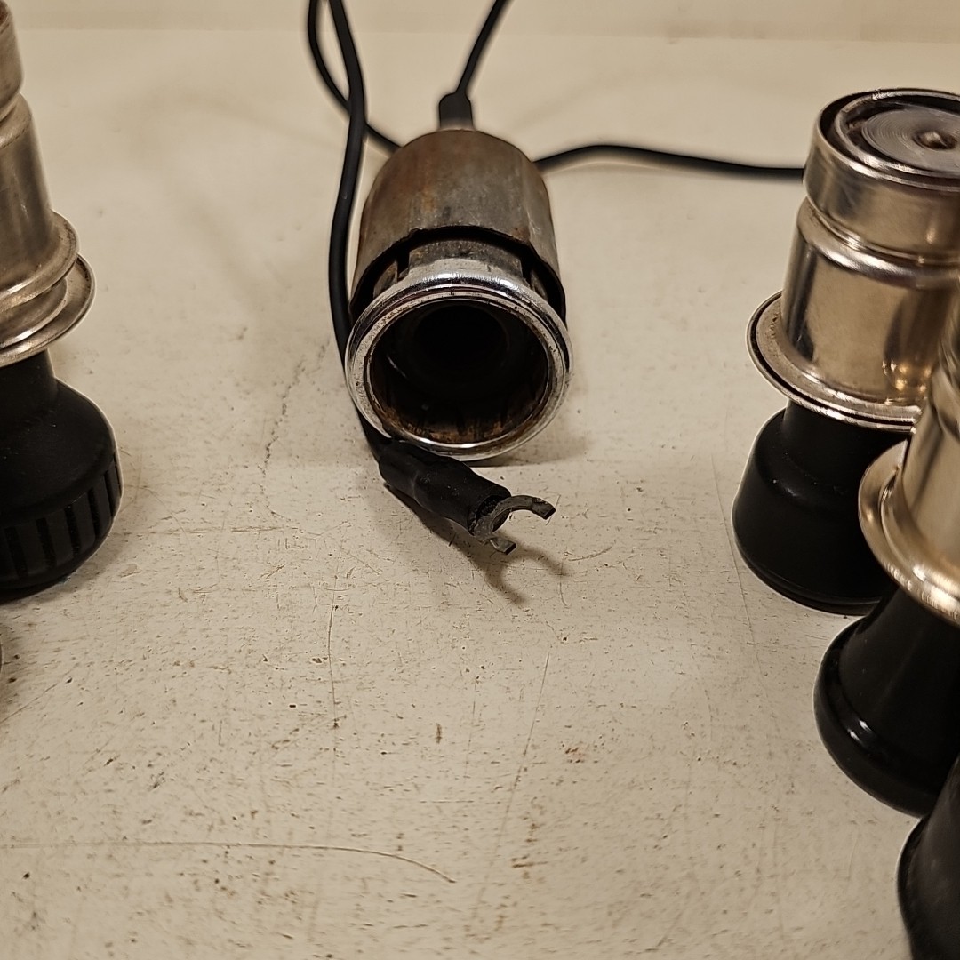 OEM LOT OF 29 NOS & USED MIXED CIGARETTE LIGHTERS & PLUGS MIXED FORD NISSAN GM