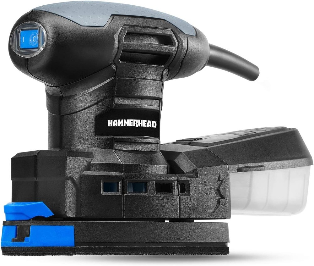 1.4-Amp Multi-Function Detail Sander W/ 12pcs Sandpaper Dust Collection System