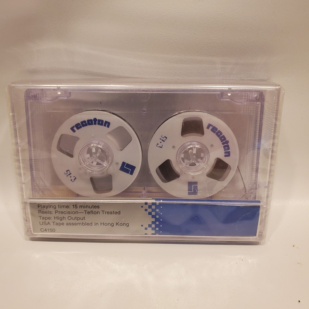 RECOTON COMPUTER TAPE DATA CASSETTE 15 min. NEW !!!