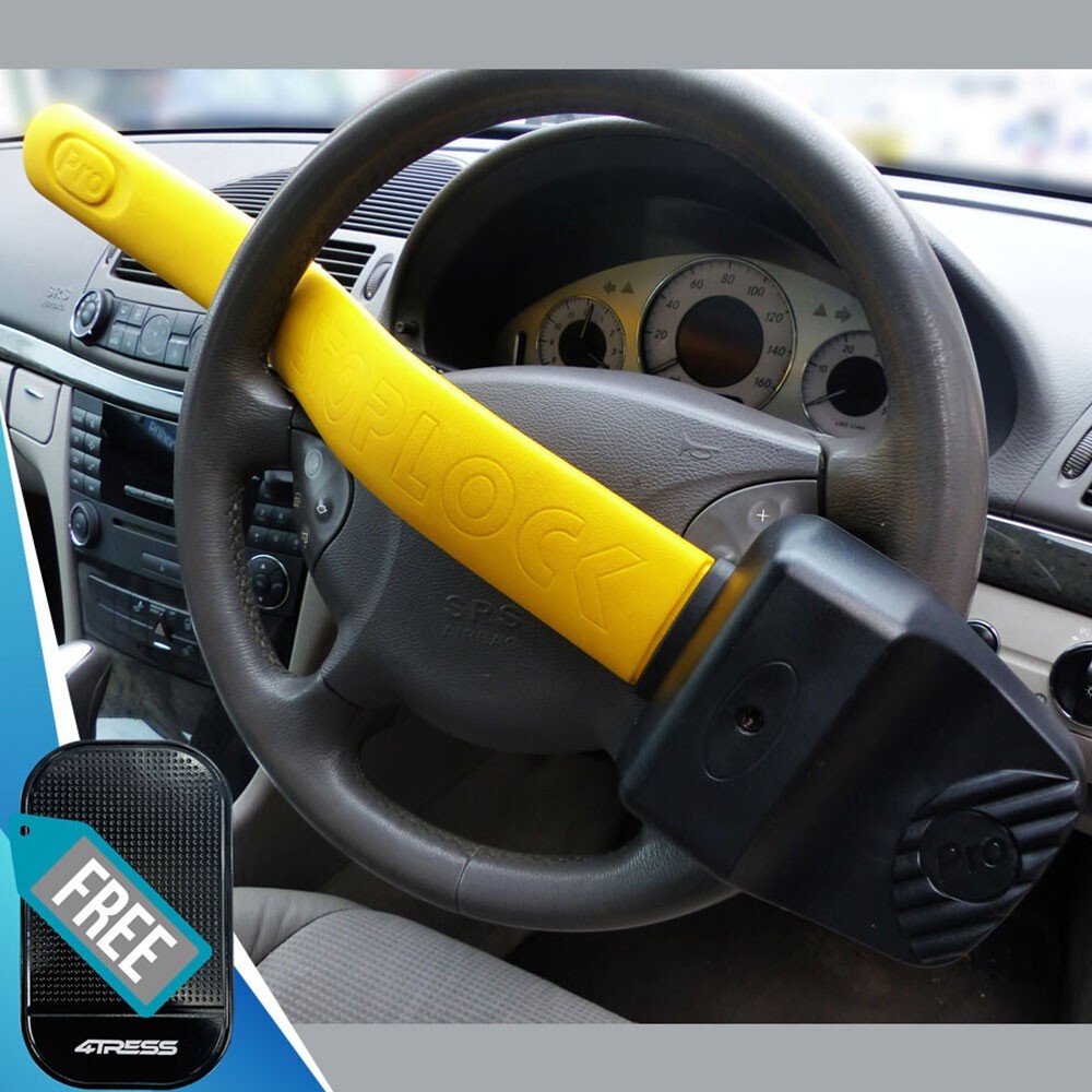 Stoplock Steering Wheel lock Pro Elite Car Van Security Premium Immobiliser.Mat✅