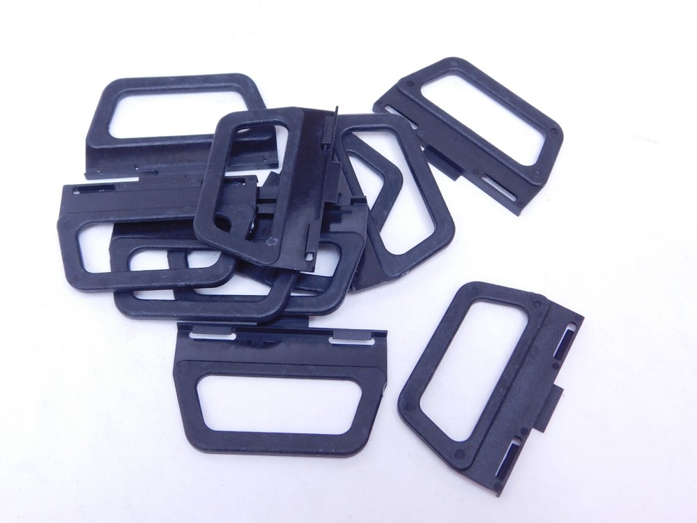 BULK PACK! Black Plastic Pull Tabs Handle for Window Screens ASHLAND Hardware PP