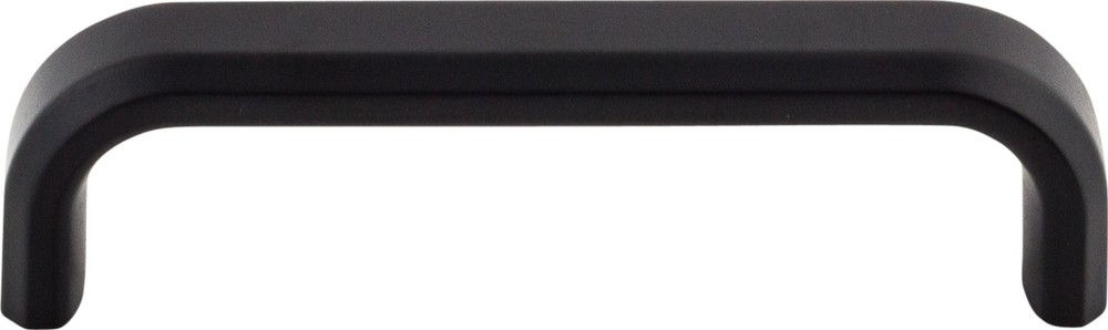 Top Knobs TK3011BLK Telfair Pull 3 3/4" (c-c) Flat Black
