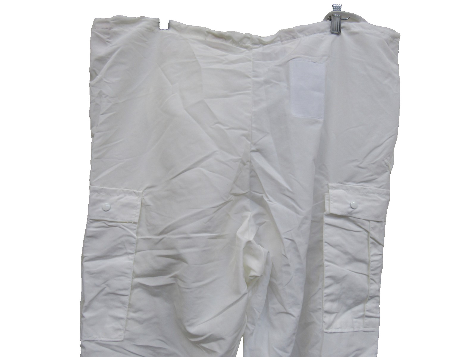 US GI Snow Camo Trousers Pants White Nylon Large Reg Tennier Industries 2018 NOS