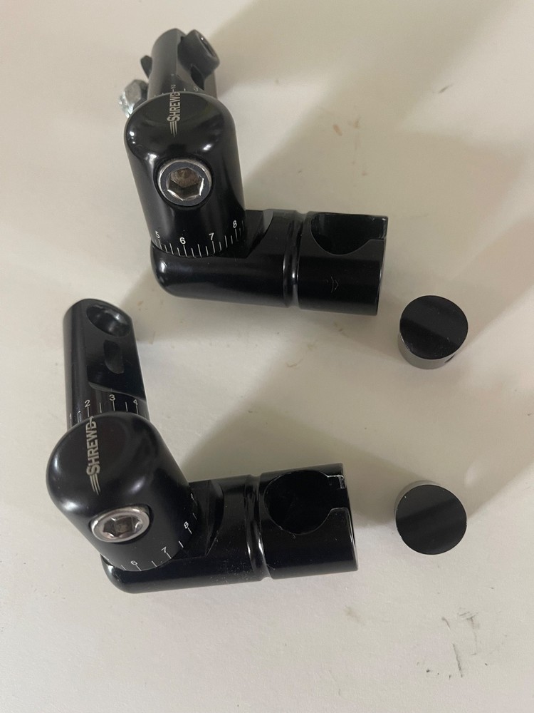 2 SHREWD ARCHERY Single Adjustable Side Bar Mount Matte Black