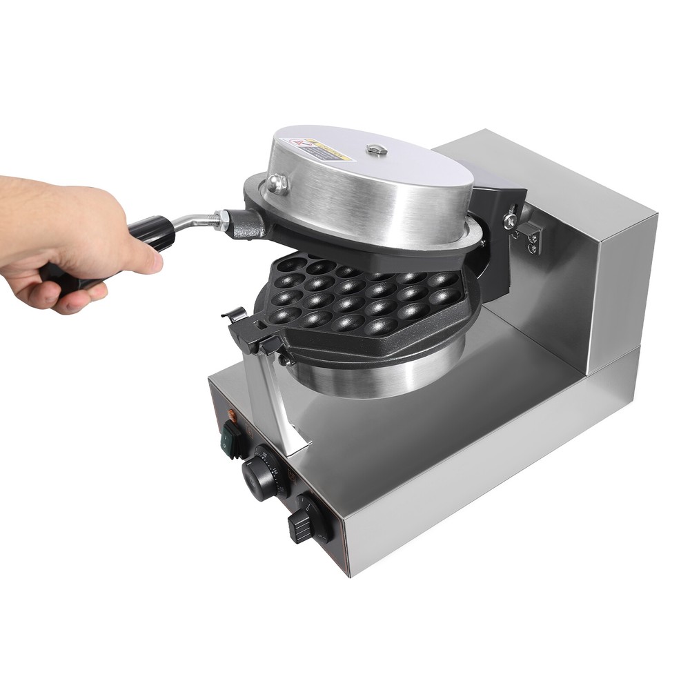 Electric Waffle Making Machine Non-stick Hexagonal Egg Bubble Waffle Maker 1300W