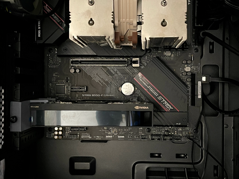 RTX A2000 -2°C Cooling Mounting Bracket