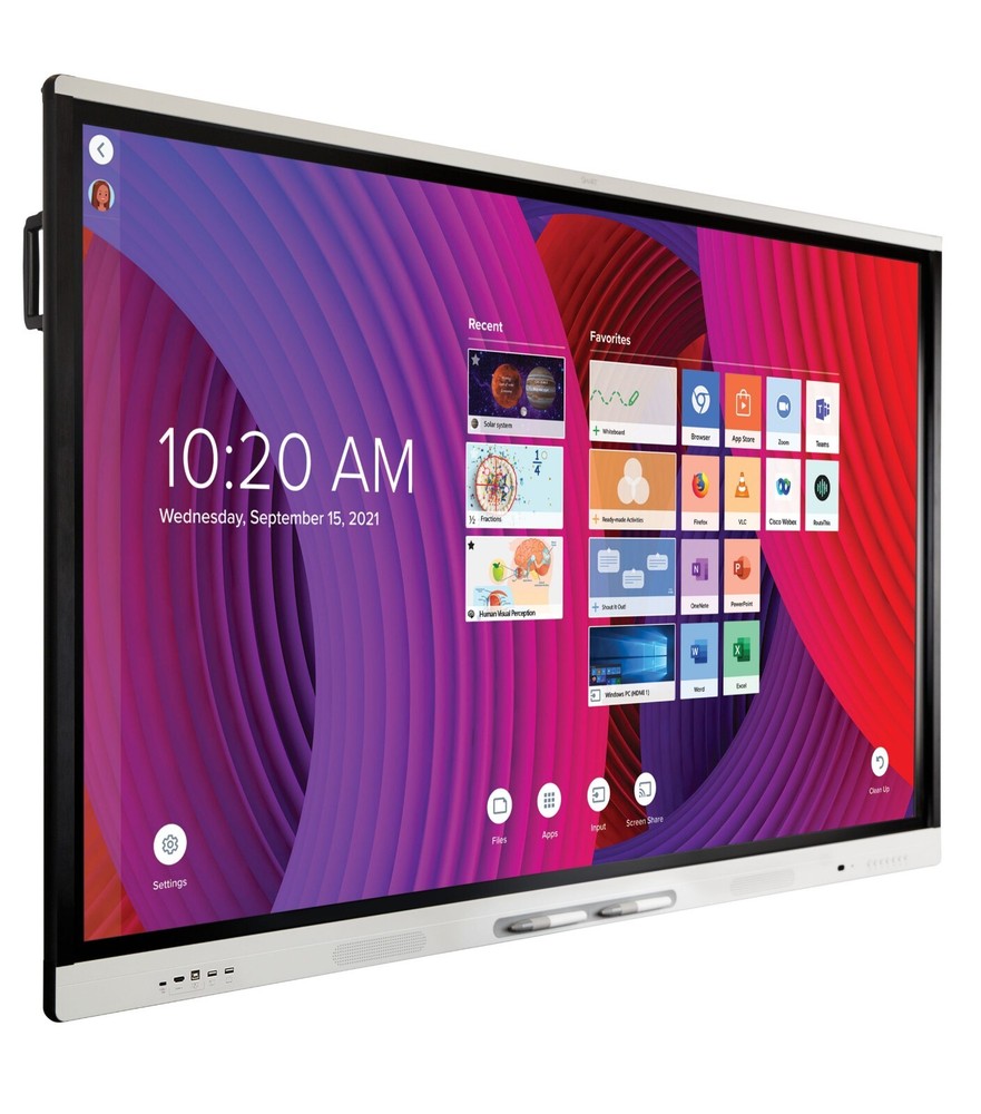SMART Board MX265-V4 Touchscreen Interactive Whiteboard Display for classroom