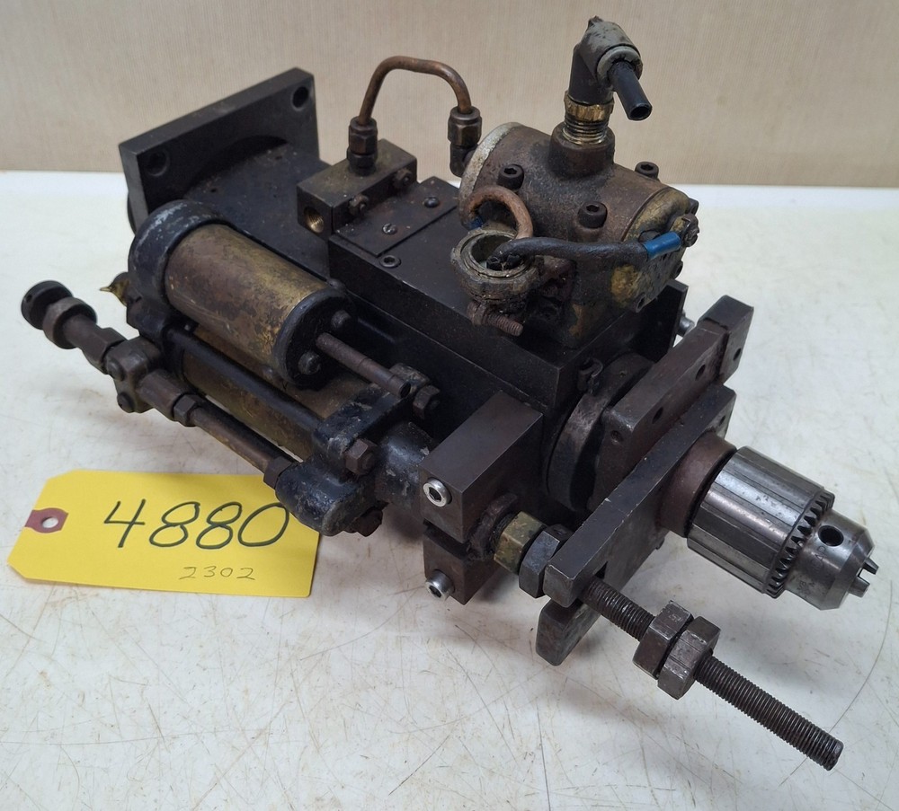 Automatic Drill/Tapping Head Spindle Assembly Schrader Bellows Pneumatic Control