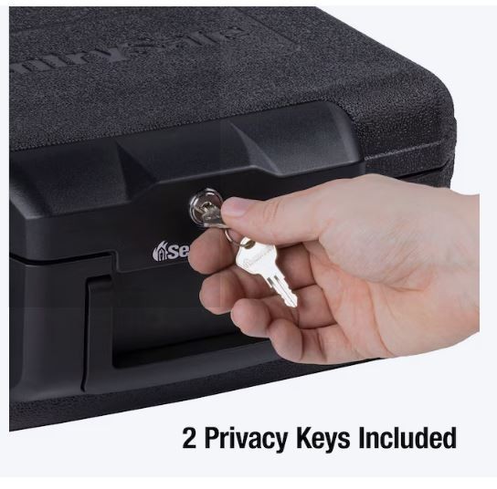 SentrySafe 0.18-cu ft Fireproof Chest safe with Keyed Lock