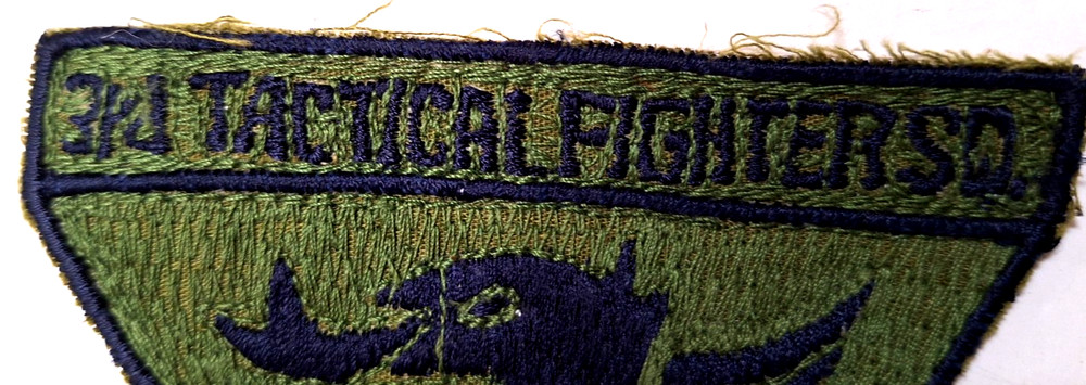70's-80's 3rd TAC FIGHTER SQUADRON subdued patch NEW