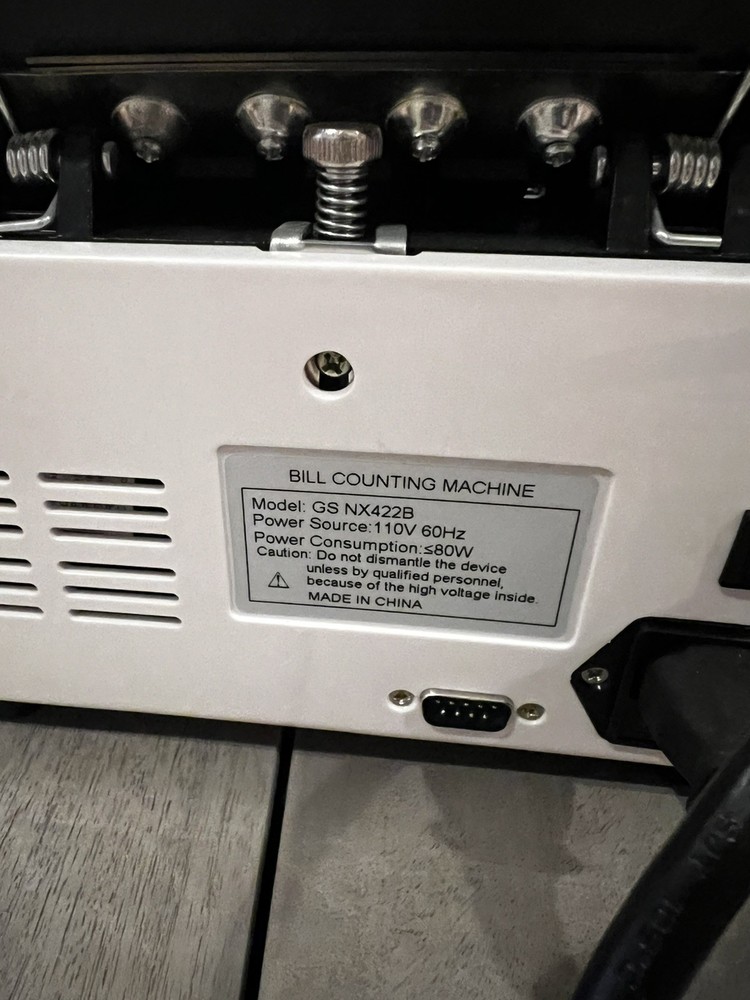 G-Star Technologies GS NX-422B Bill Counting Machine