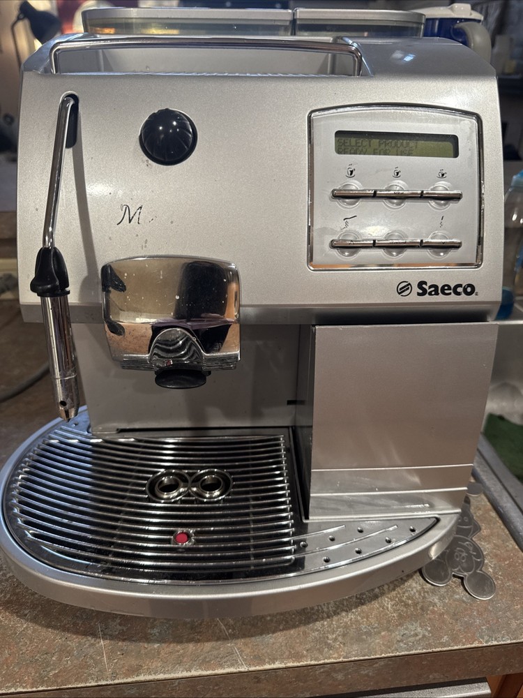 Saeco Magic Comfort Plus Super Automatic Espresso Machine Tested and Works
