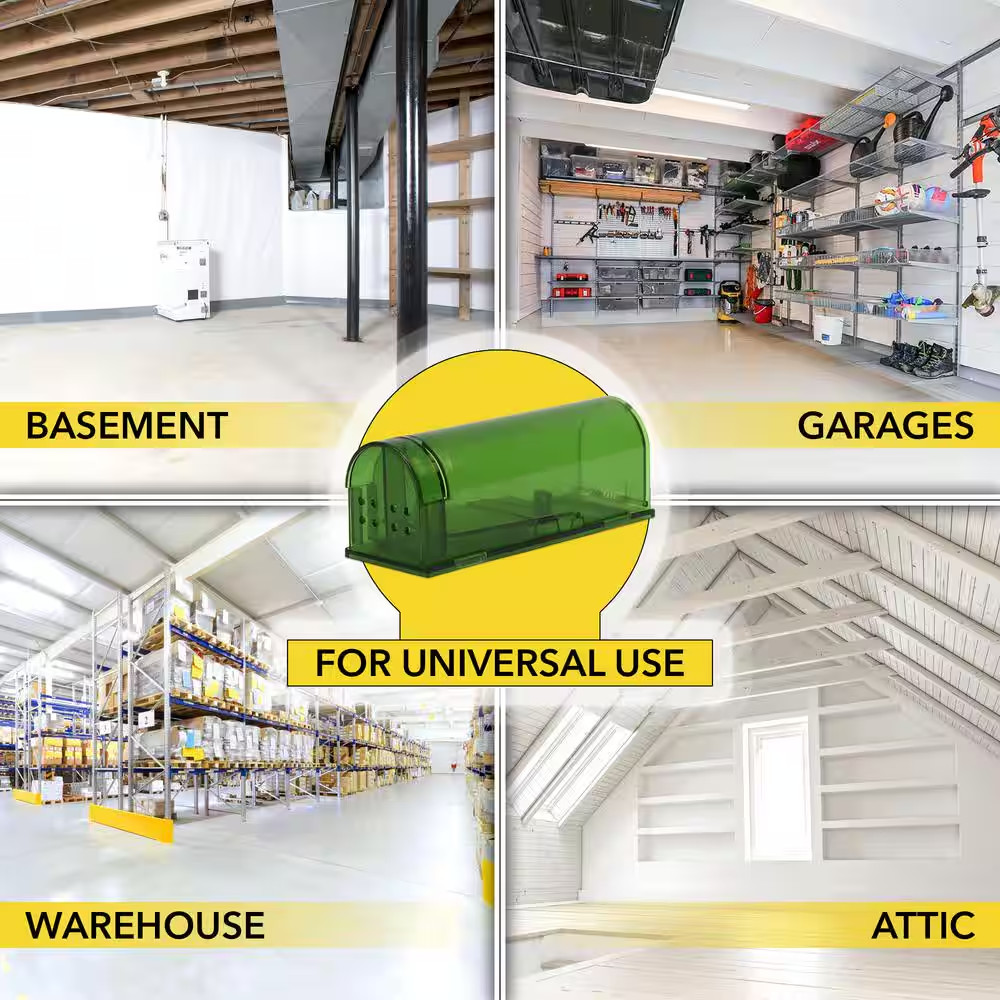 Catch and Release Humane Mouse Trap (2-Pack)