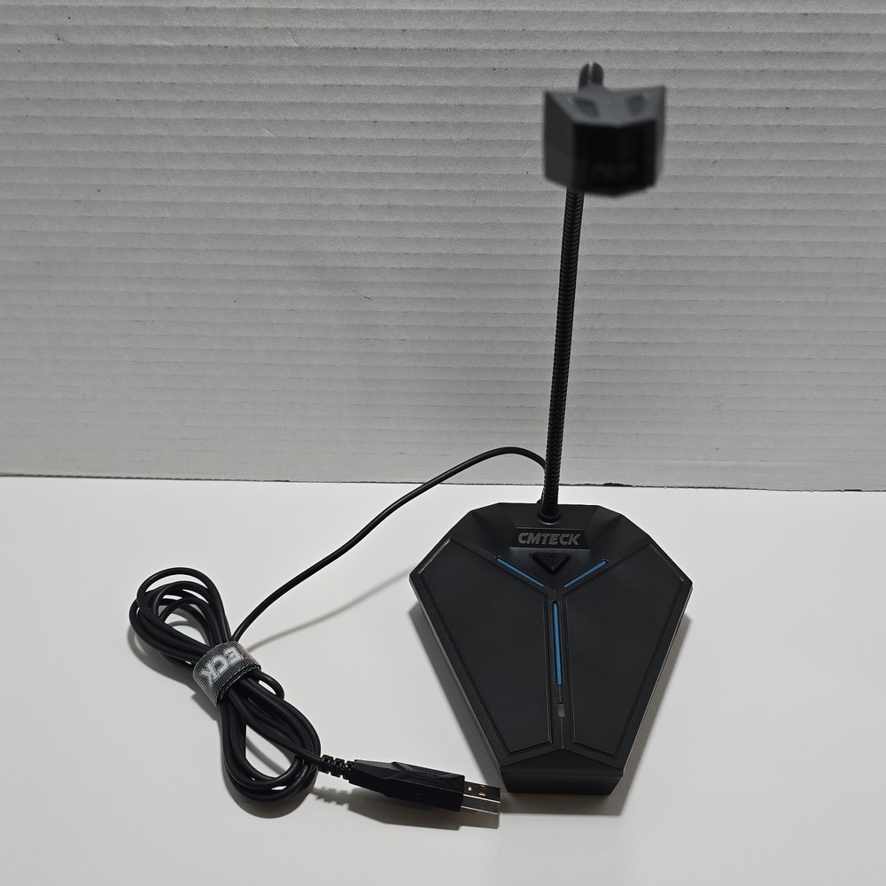 CMTeck USB Plug & Play Gaming Computer Microphone Omnidirectional Condenser