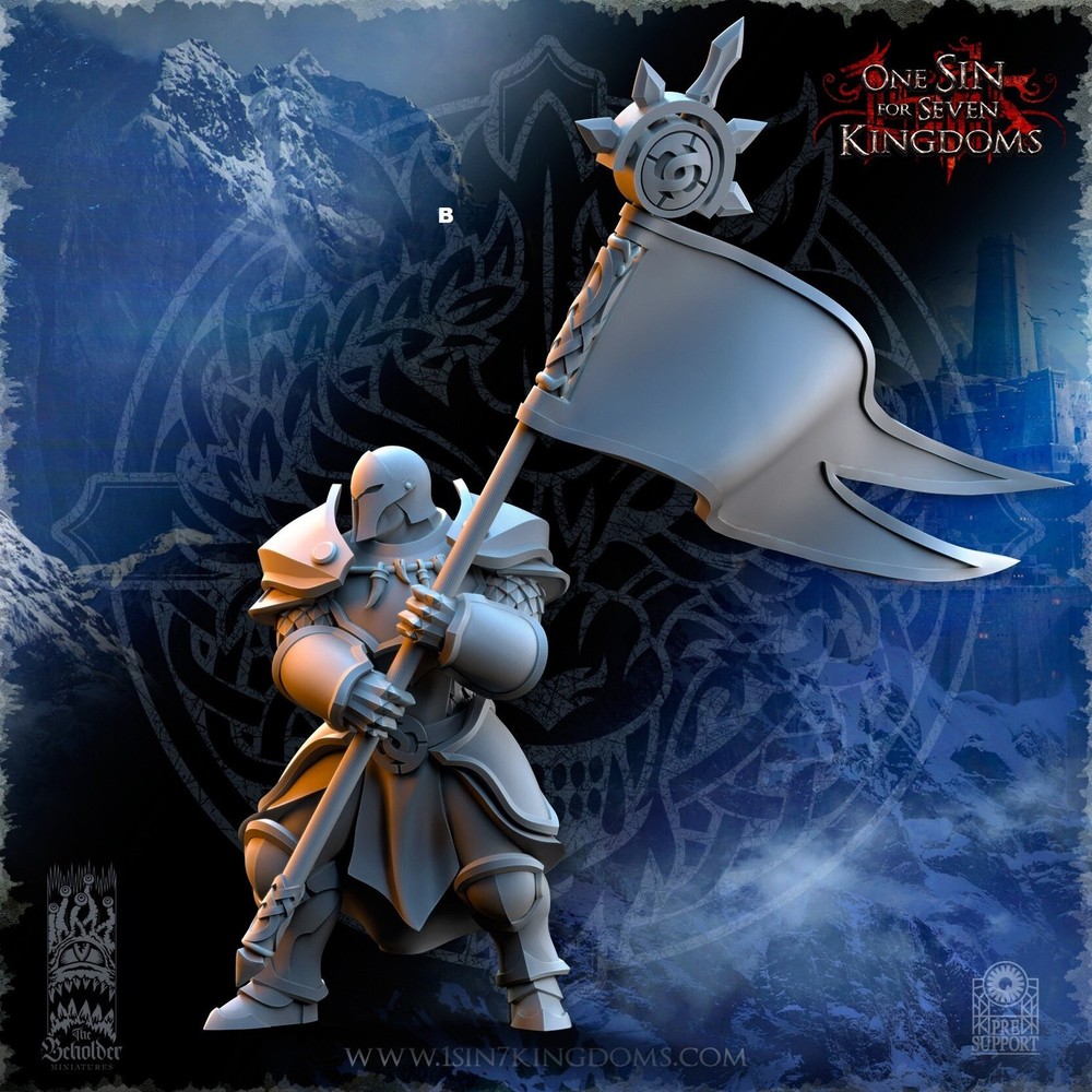 StormWolves Sunderers Command | The Beholder Miniatures