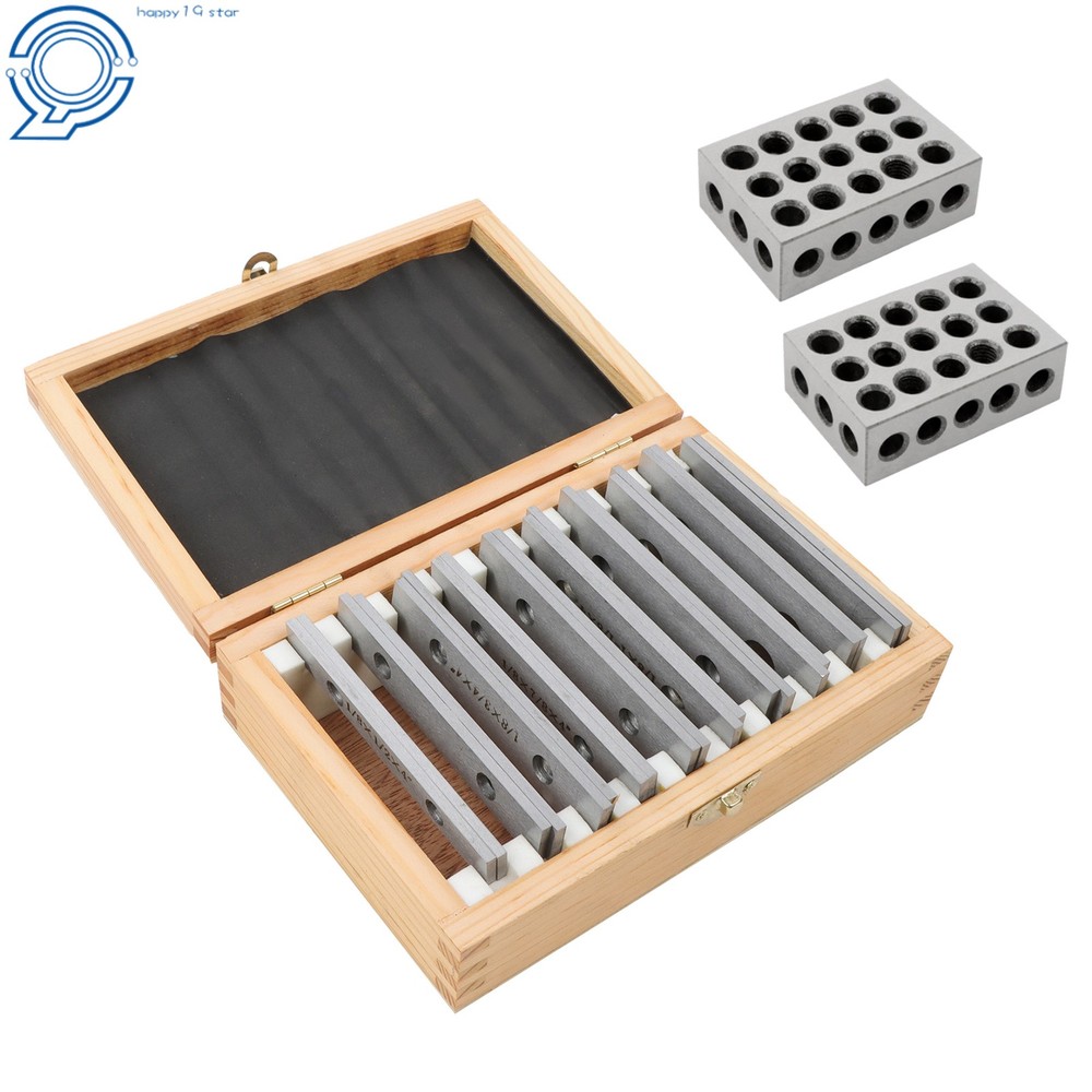1/8" x 4" 10-Pair Precision Parallels with Matched 1-2-3 Blocks