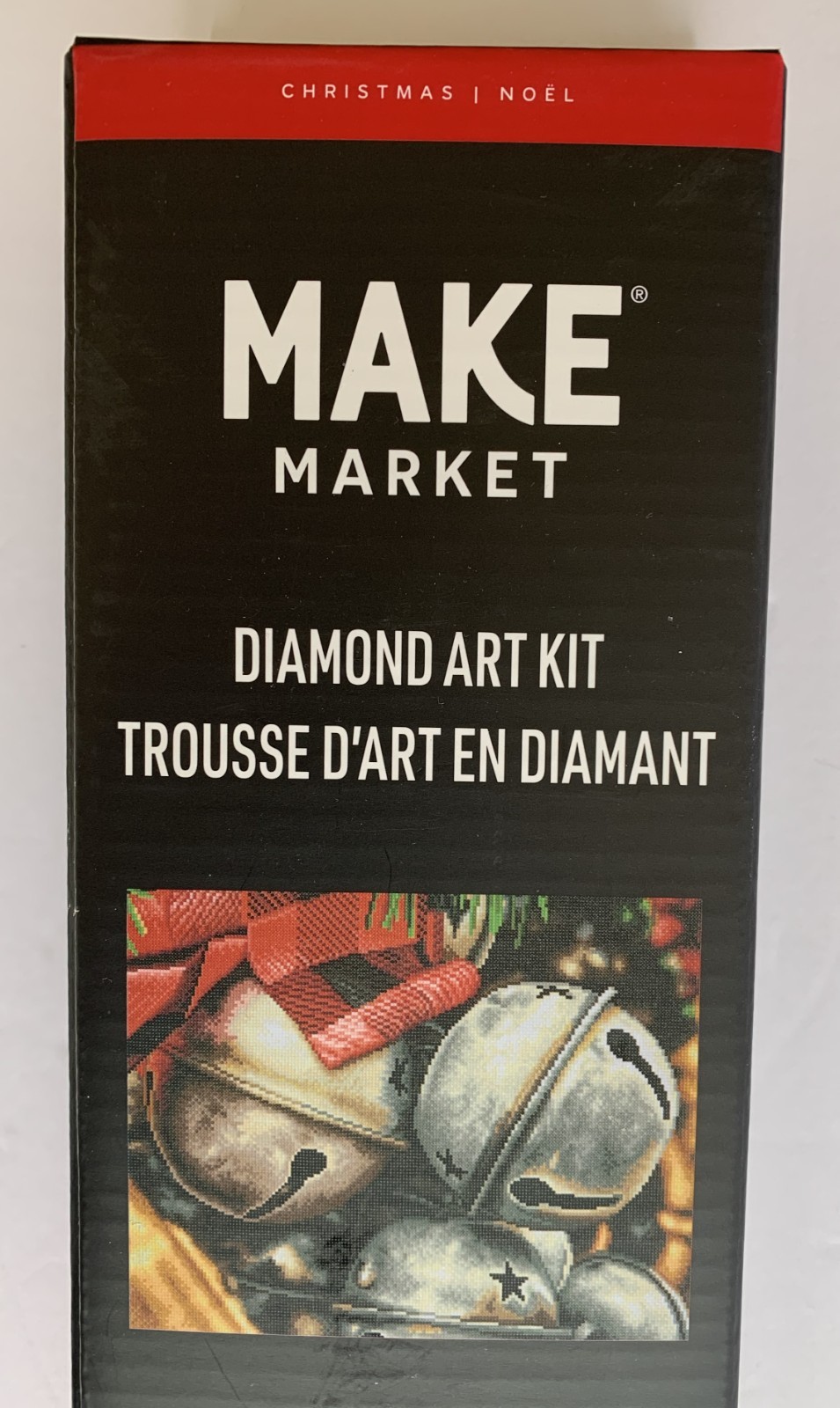 Christmas SILVER BELLS Diamond Art Kit Christmas 16”x20” Make Market