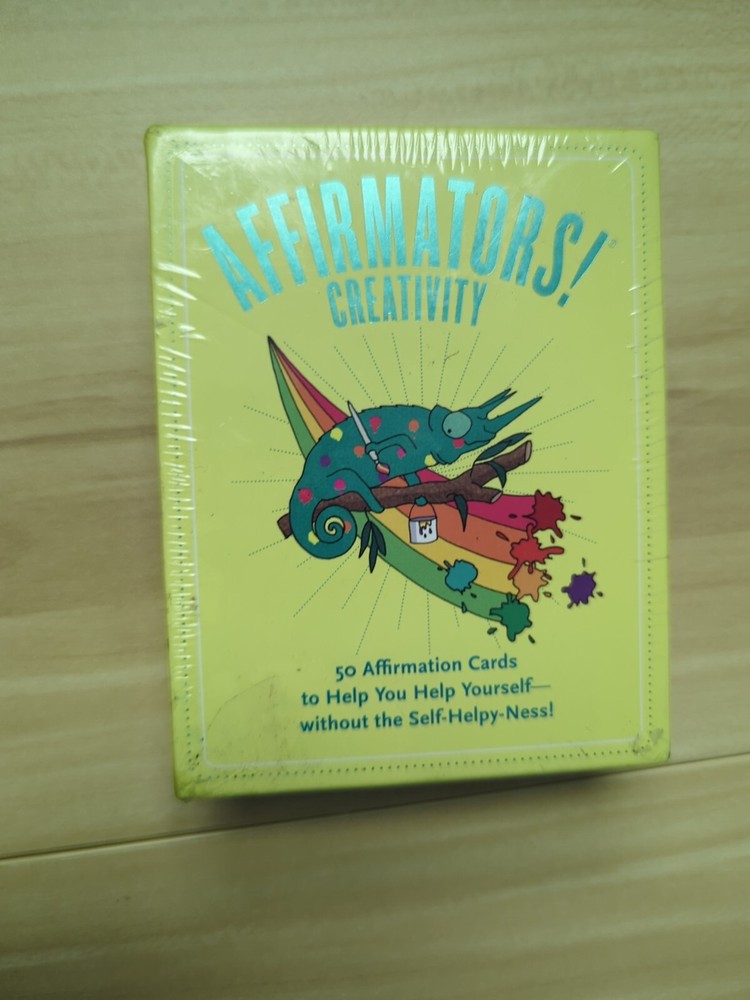 Affirmators! Creativity: 50 Affirmation Cards Deck Sealed Positive Statements
