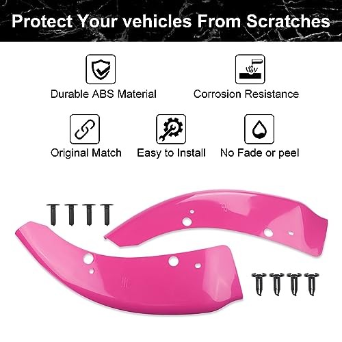 Front Bumper Lip Splitter Protector Compatible with Dodge Charger SRT