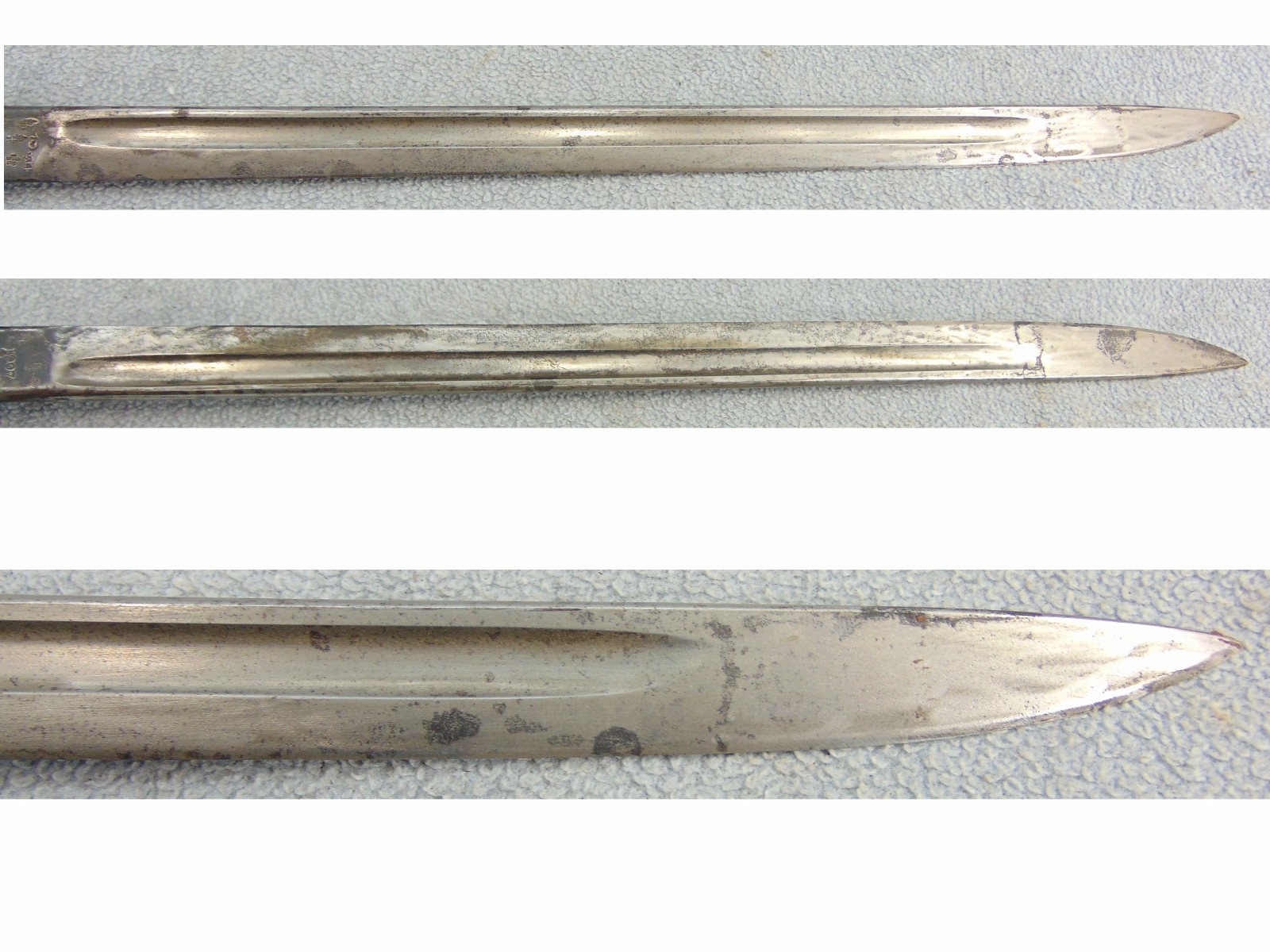 P1907 EFD SANDERSON ENFIELD RIFLE BAYONET 1907 SCABBARD LONDON REGIMENT UNIT