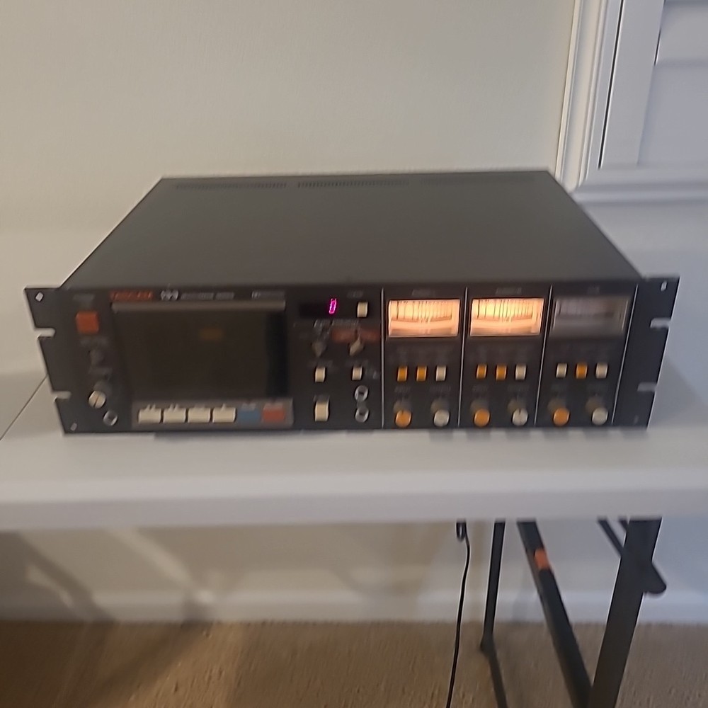 Tascam 133 Multi Image Cassette Deck Tape Player Recorder Rackmount Untested
