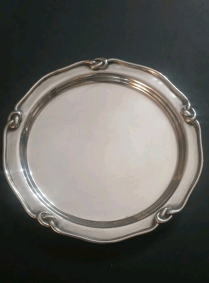 Antique German Sterling Silver Koch Bergfeld and Breman Small Tray Hallmarked