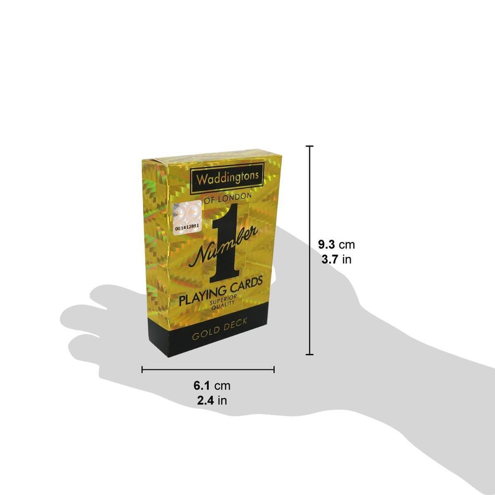 Gold Waddingtons No.1 Playing Cards - New & Sealed