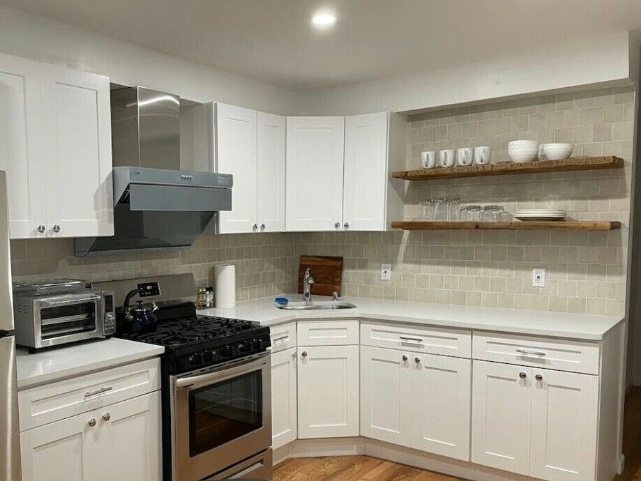 Floating shelf reclaimed barn wood Premium 2in thick floating shelves USA made