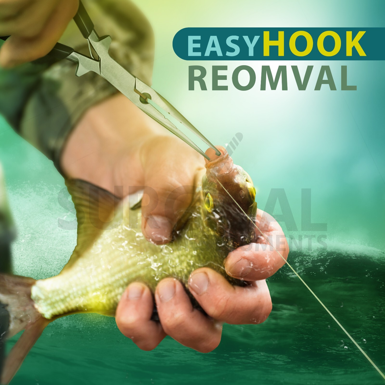 High Quality Fisherman Fishing Pliers - Stainless Steel 8.5" German Grade