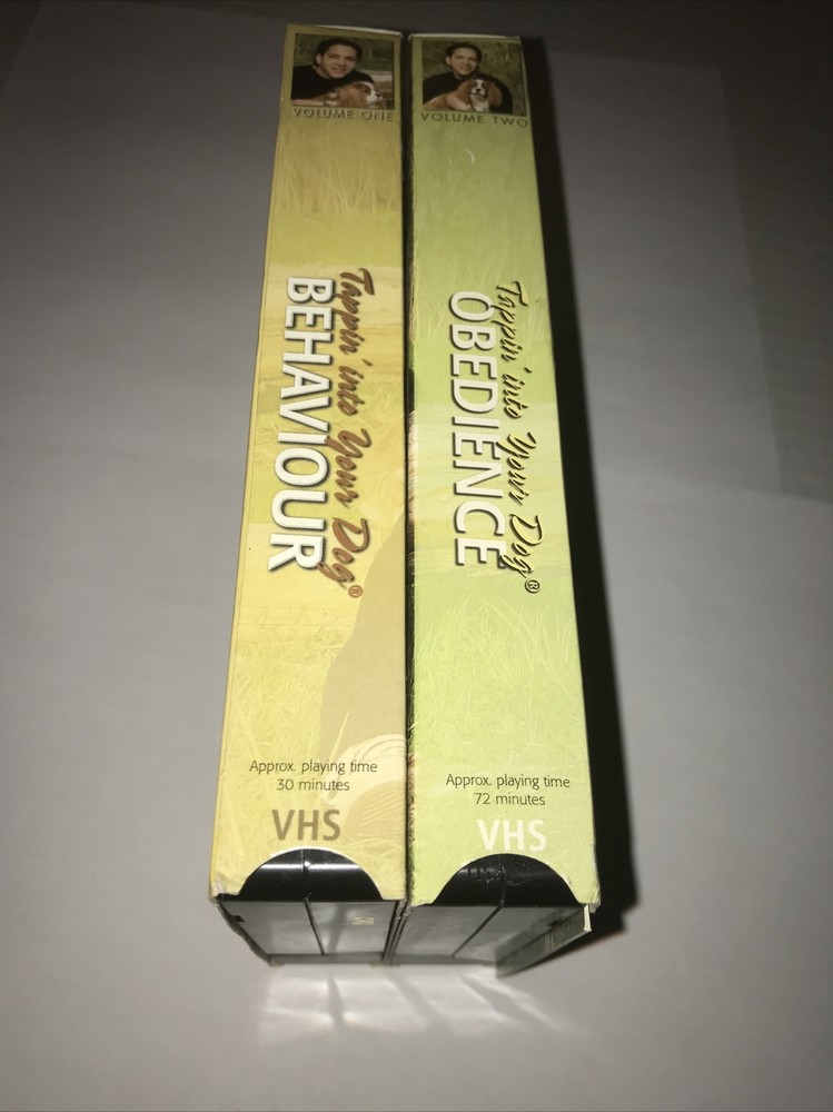 Tappin Into Your Dog: Behaviour & Obedience  2 VHS Set. 