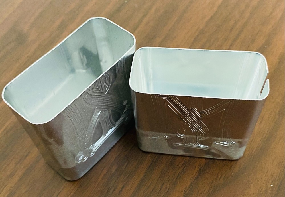 Silver SCARFACE Metallic Silver Cigarette Case TM