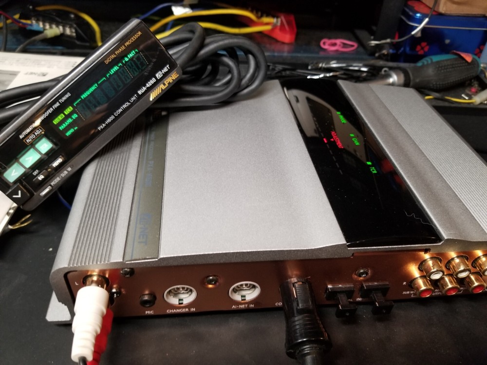 ALPINE PXA-H600 Digital Audio Processor Copper Chassis Version w/ Controller