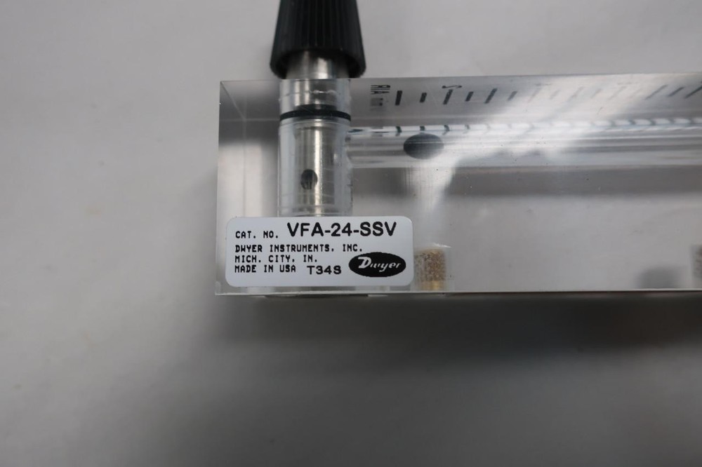 Dwyer VFA-24-SSV Variable Area Flow Meter 0-10lpm